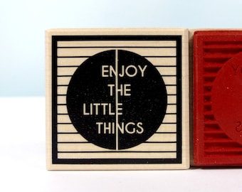 Stamp enjoy the little things