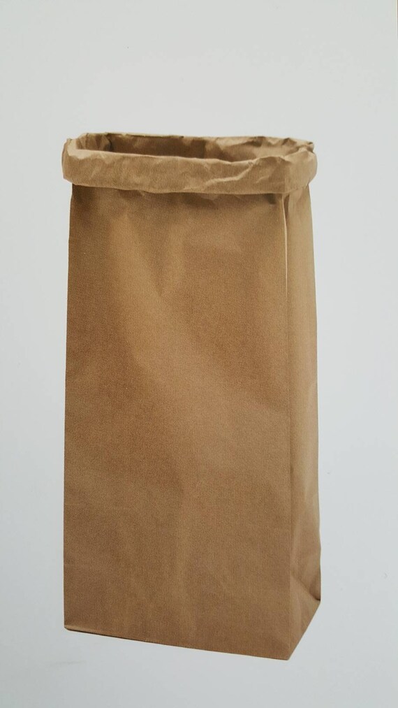 Grand sac papier sac fond bloc papier kraft marron format XL