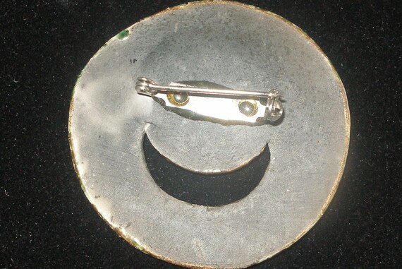 ECLIPSE CERAMIC PIN Handcrafted - image 3