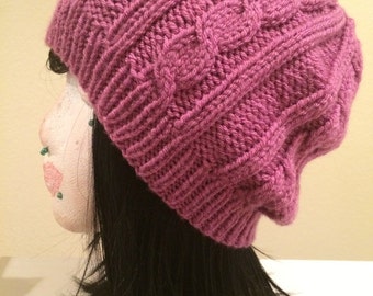 Columned Cables Beanie