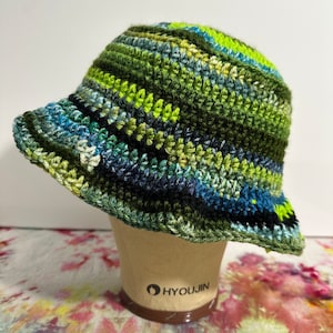 Greener Pastures Multicolored Sun Hat