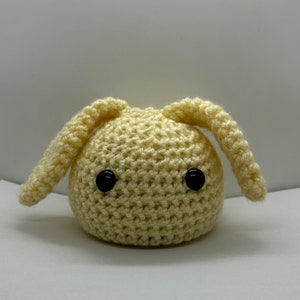 Bun Bun Pin Cushion Desk Buddy Pincushions Cute Sewing Notions Bunny Rabbit Amigurumi Pin Cushions Cream Bun