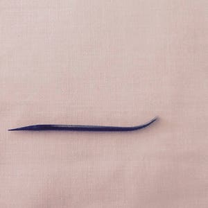 Gebogene Näh-Pfriem-Klinge 6 cm