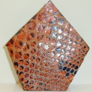 Vintage Anaconda Snakeskin Suit Pocket