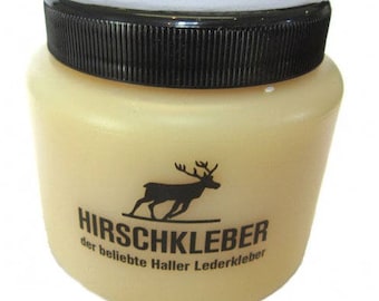 Shoemakers Hirschkleber Craft Paste Bind Leather Fabric Card Wood Strong Glue