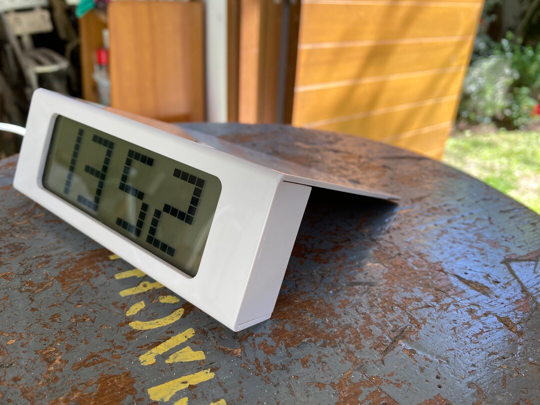 Vintage IKEA Vikis Digital Clock Etsy