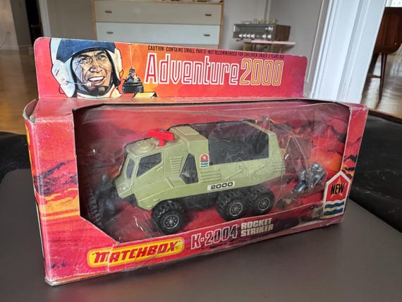 日本未発売　Matchbox Launchers Base 2000 ミニカー Matchbox Adventure 2000 K-2004 Rocket Striker - Etsy