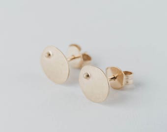 goldplated silver earrings