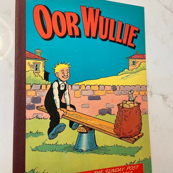 Vintage Oor Wullie 1976 first edition comic annual