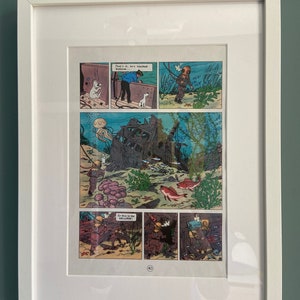 Tintin Frame Wall - Etsy