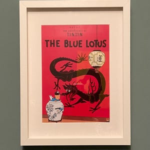 Tintin Frame Wall - Etsy