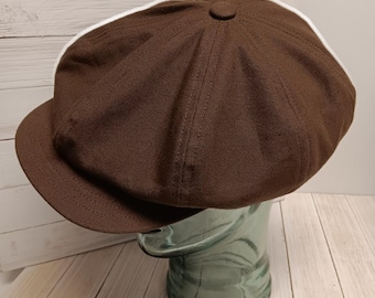 Gorra plana de 8 paneles estilo vintage "Bayou Beast" de Dale P Bordelon, hecha a medida