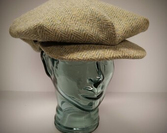 Gorra plana de lana de ocho pinzas, estilo años 20 y 30, de Barry Simonds