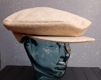 Gorra plana estilo vintage de los años 20-30