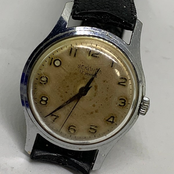 Sekonda 17 Jewels | Made in USSR Watch | Vintage Gents Mechanical Watch | Retro Watches