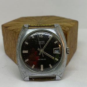 SMITH 17 Jewels Incabloc Swiss Made | Vintage Gents Mechanical Watch
