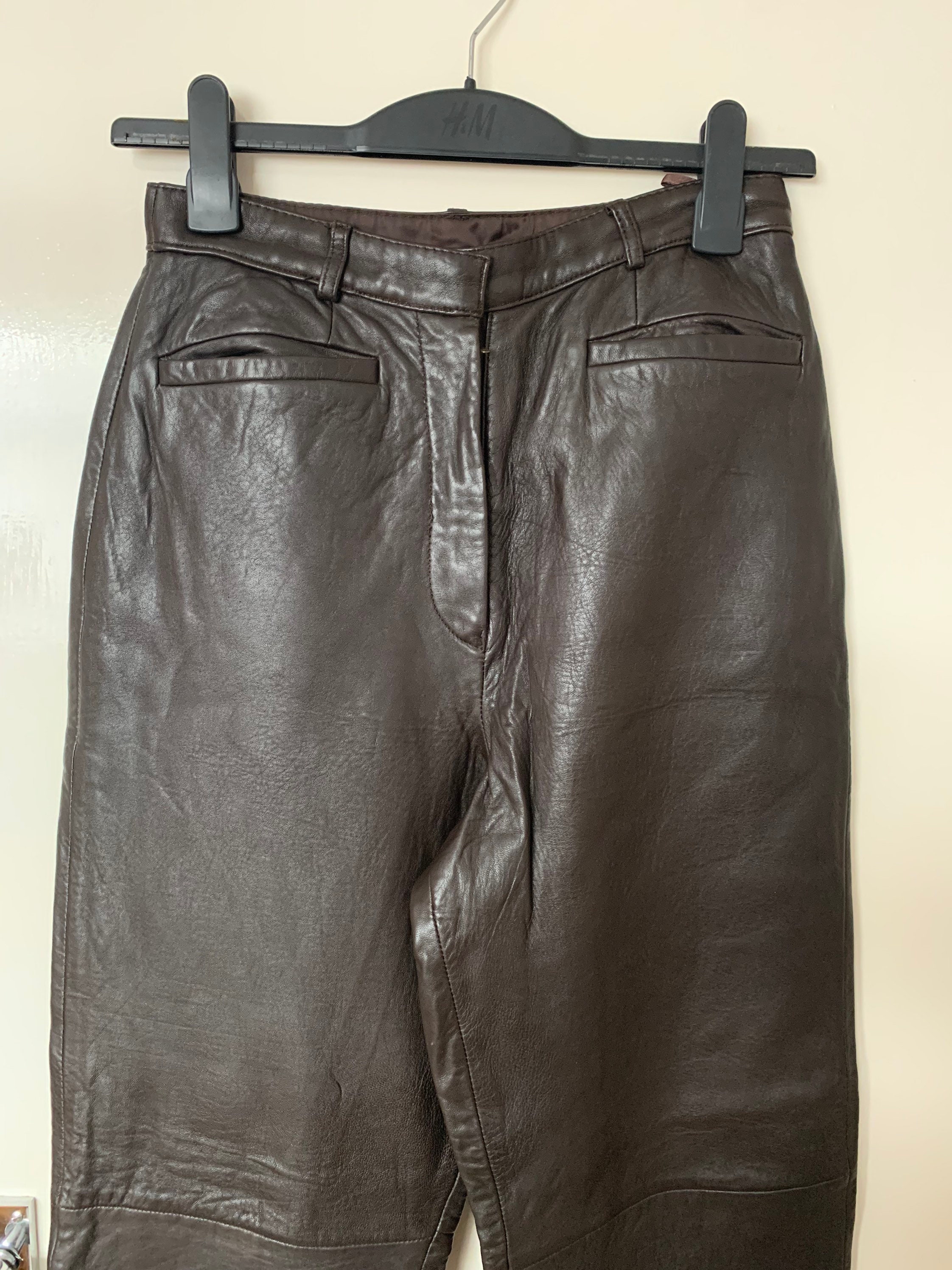 80s leather pants mens 2025