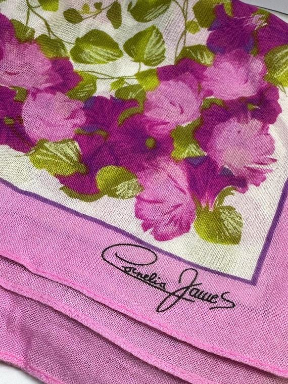NEW! CORNELIA JAMES Vintage Pink Flowers Viscose H