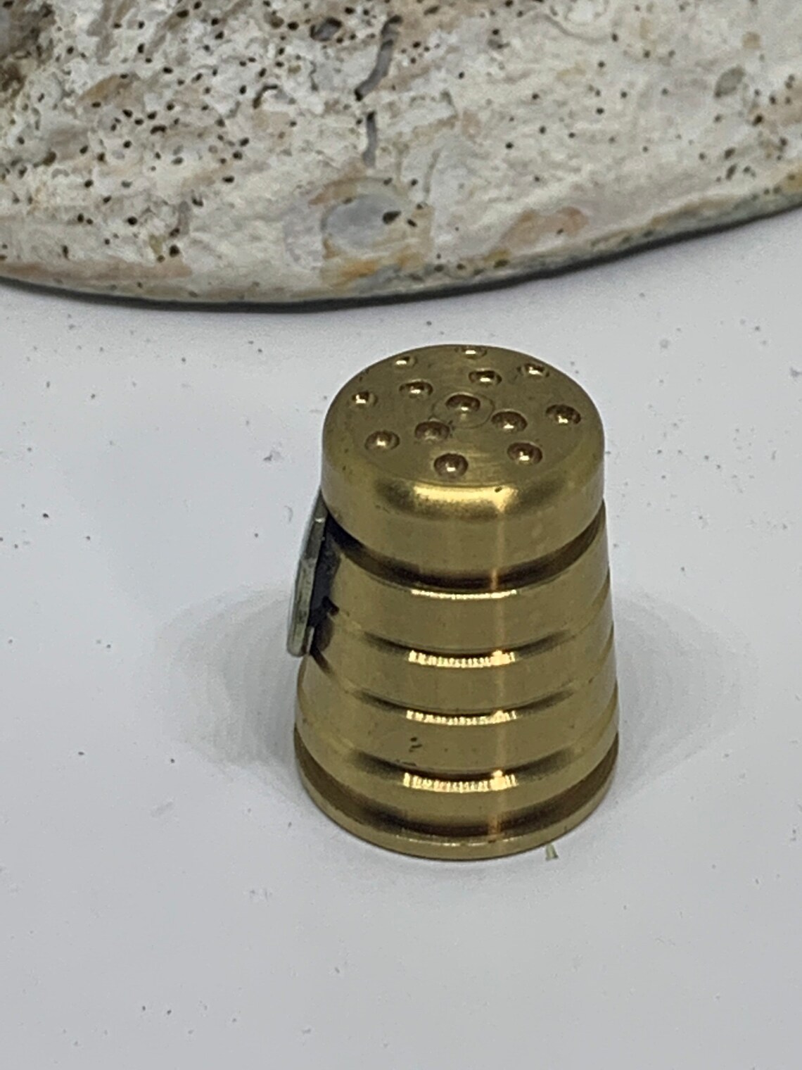 Vintage Brass Thimble Kölner Dom Collectible Thimbles Crest Thimbles Coat of Arms Thimbles