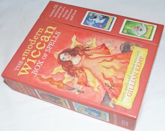 The Modern Wiccan Box of Spells Oracle Deck Guidebook Gillian Kemp Witchcraft Affirmation Spellcraft Divination