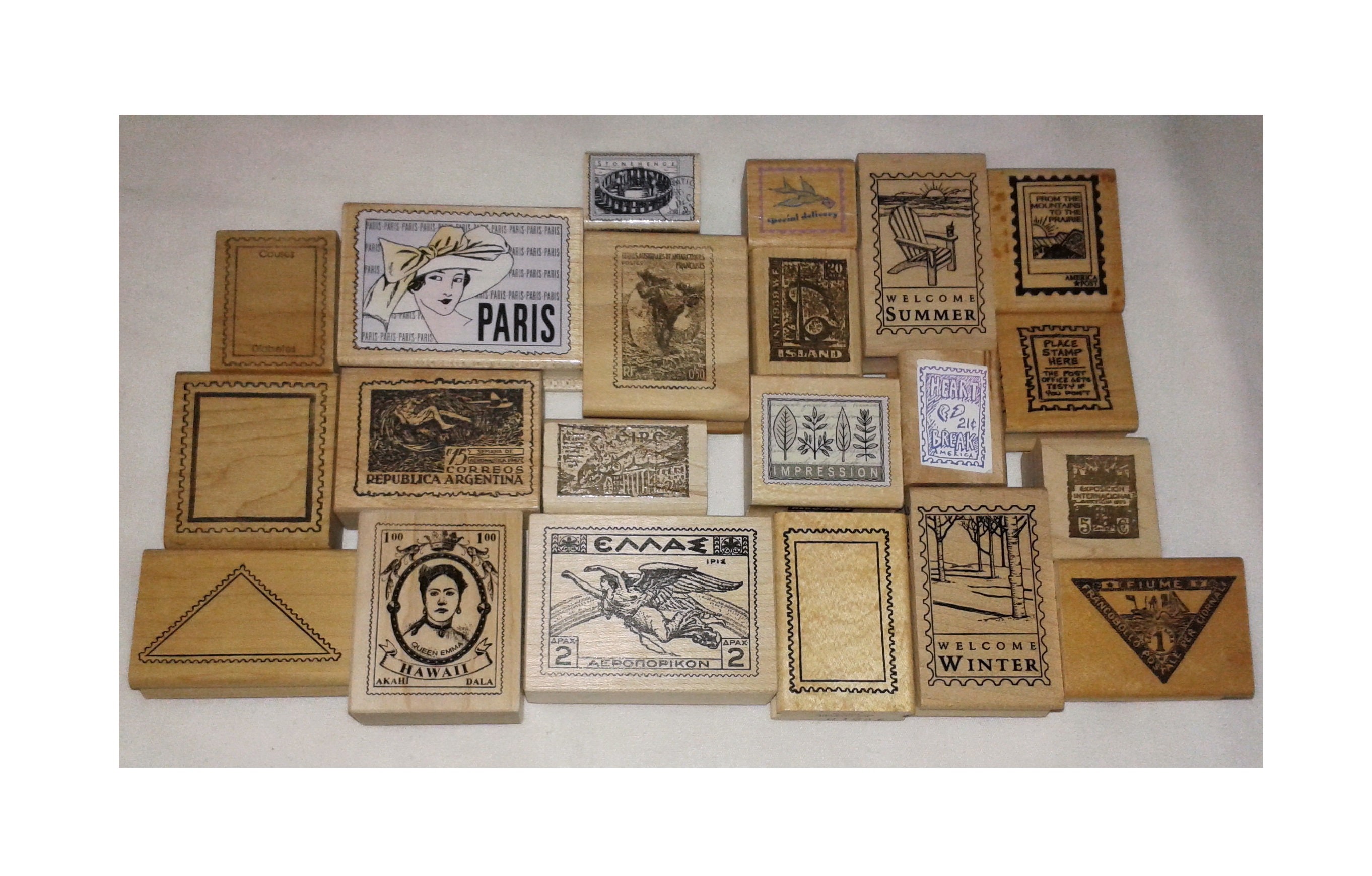Crafty Individuals - Unmounted Rubber Stamp - 239 - Vintage