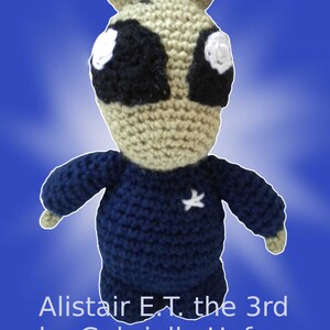Amigurumi Halloween Alien Alistair  pattern