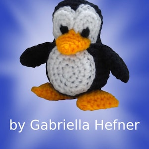 Amigurumi pattern Little penguin