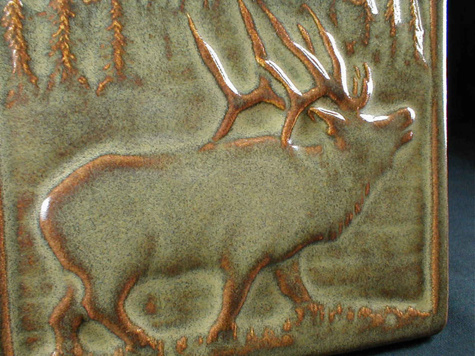 Elk Tile Elk Wall Decor Elk Wall Art Elk Gift Elk Art Etsy