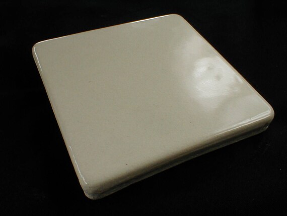 Losetas Con Brillante Esmalte Blanco Polar Chimenea Etsy