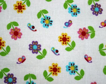 GRACO LITE - Fitted Pack n Play Sheet - Flowers - MINI