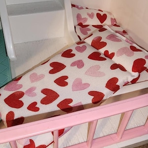 Matelas de rechange vintage pour maison de poupée Little Tikes - MOTIFS ASSORTIS - Paire de matelas en mousse (2) -