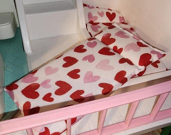 Vintage Little Tikes Doll House replacement mattresses -ASSORTED PATTERNS - Foam pair of mattresses (2) -