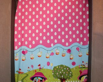 GRACO LITE - Fitted Pack n Play Sheet - Bunnies  - Mattress size 18.5" x 28.5"