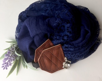 Camera Strap: lace scarf MANY COLORS