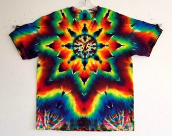 XL "Super Mandala" Tie Dye Shirt!