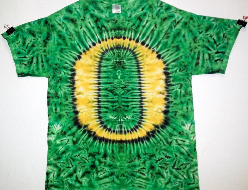 Tie Dye Oregon Ducks TShirt Eugene Custom Made Etsy