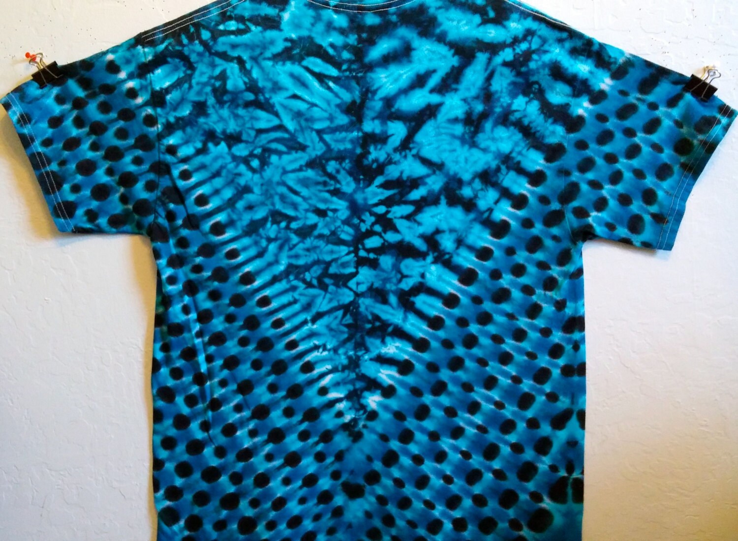 Deep Ocean Blue Tie Dye Shirt Epic Festival Clothing ...