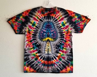 Large Mushroom Tie Dye Shirt!