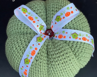 Crocheted Pumpkin, Fall Pumpkin, Fall Decor, Pumpkin Decor, Decorative Pumpkin, Fall Decoration, Pumpkin Decoration, Handmade Pumpkin