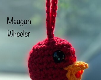 Rubber Duck Car Charm, Rubber Duck Car Accessory, Duck Rear View Mirror Charm