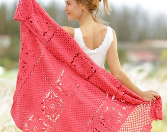 Coperta lavorata a maglia per neonati 80 x 100 cm - Italia