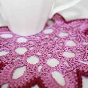 Crochet coaster Pattern PDF image 2