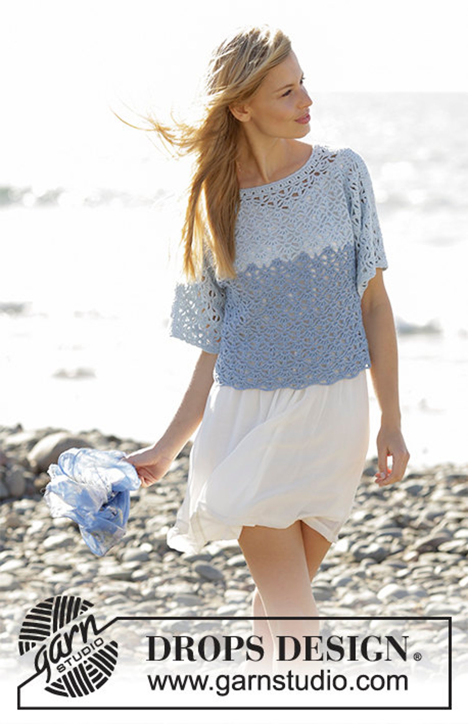 Maglia in lino e cotone con maniche kimono