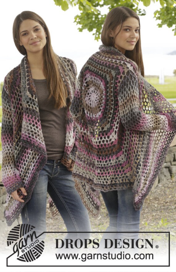 Crochet Wool Jacket Crochet Top Women's 