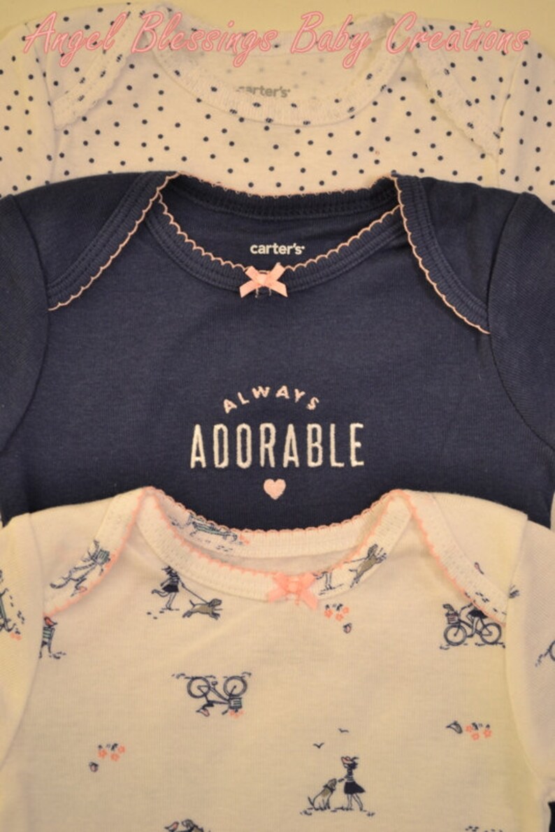 Baby Girl Bodysuit Cupcake Gift Set 6 Month Size Always Adorable Clothing Cupcakes Unique Baby ShowerWelcome Baby Home Gift READY TO SHIP