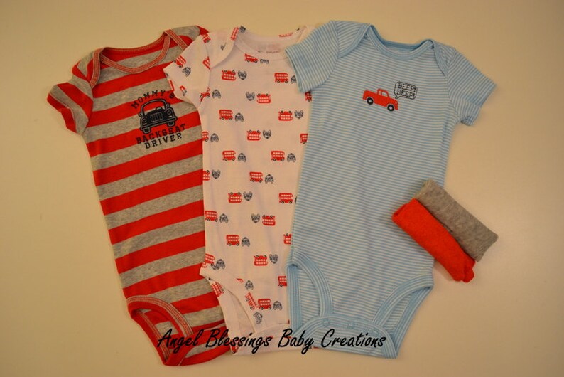 Mommy/'s Backseat Driver Clothing Cupcake Gift Set Car Prints Baby Boy Bodysuits 6 Months Size Unique Baby Shower Welcome Baby Home Present