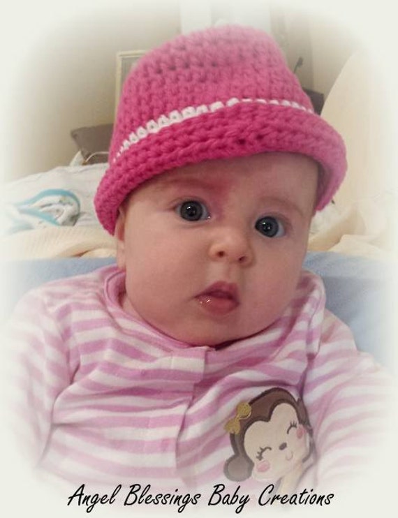 baby girl fedora hat