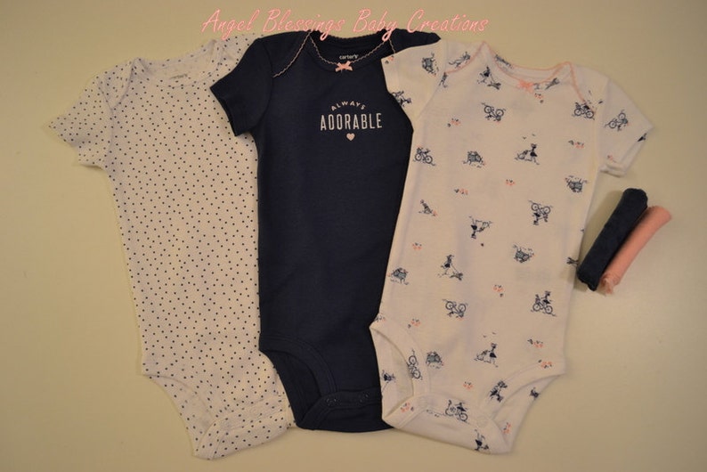 Baby Girl Bodysuit Cupcake Gift Set 6 Month Size Always Adorable Clothing Cupcakes Unique Baby ShowerWelcome Baby Home Gift READY TO SHIP