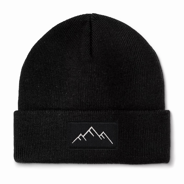 Mountain Beanie, Snowboard Beanie, Ski Beanie, Ski Mask Beanie, Outdoor Hat