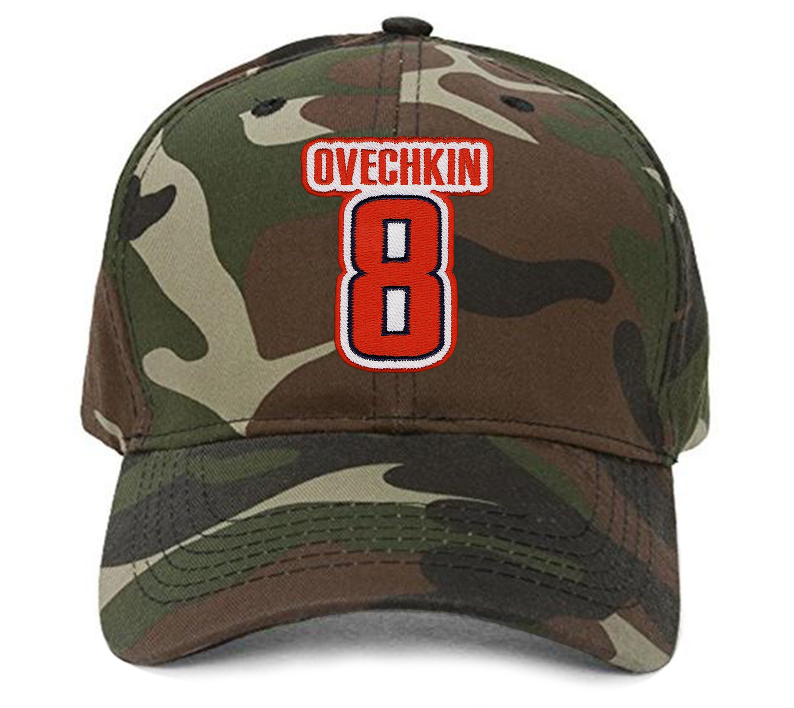 Washington Capitals Alexander Ovechkin CCM Meshback Stretch Fit Hockey Cap  Hat